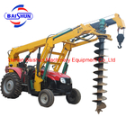 Super Quality Agriculture Tractor Mounted Pole Erection Machine